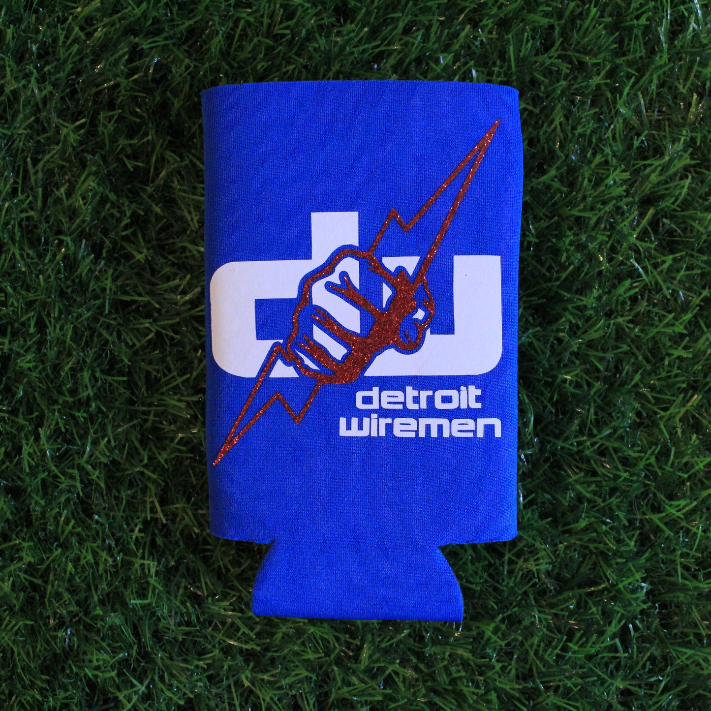 Slim Foam Koozie | American | Blue