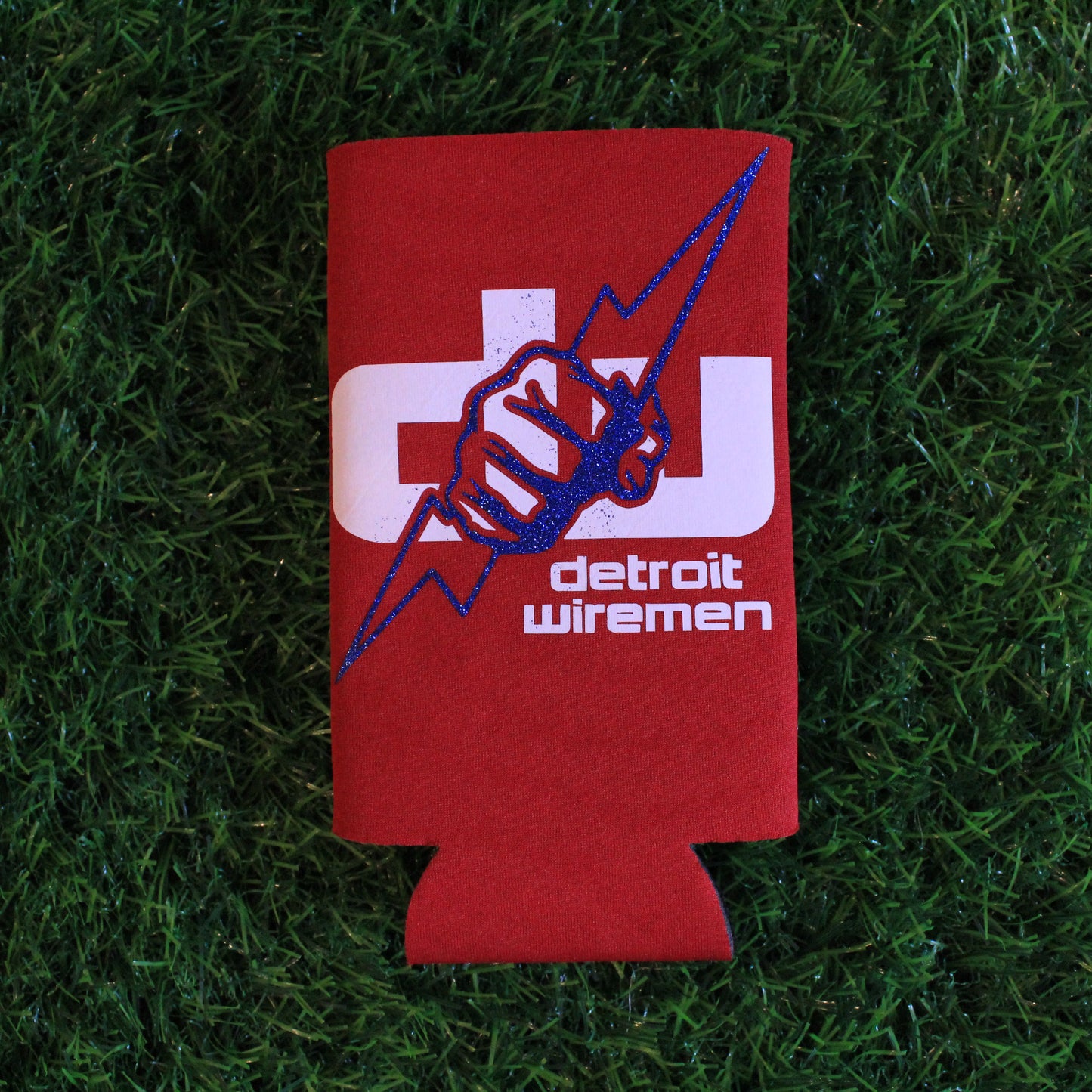 Slim Foam Koozie | American | Red