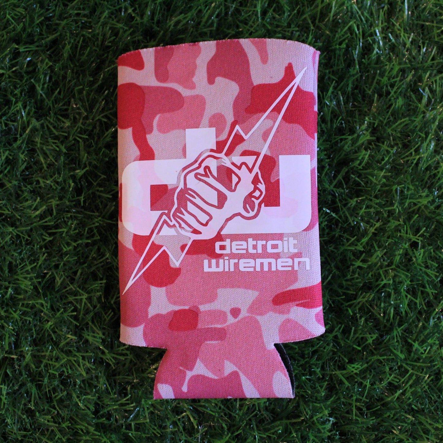Slim Foam Koozie | Camo | Pink