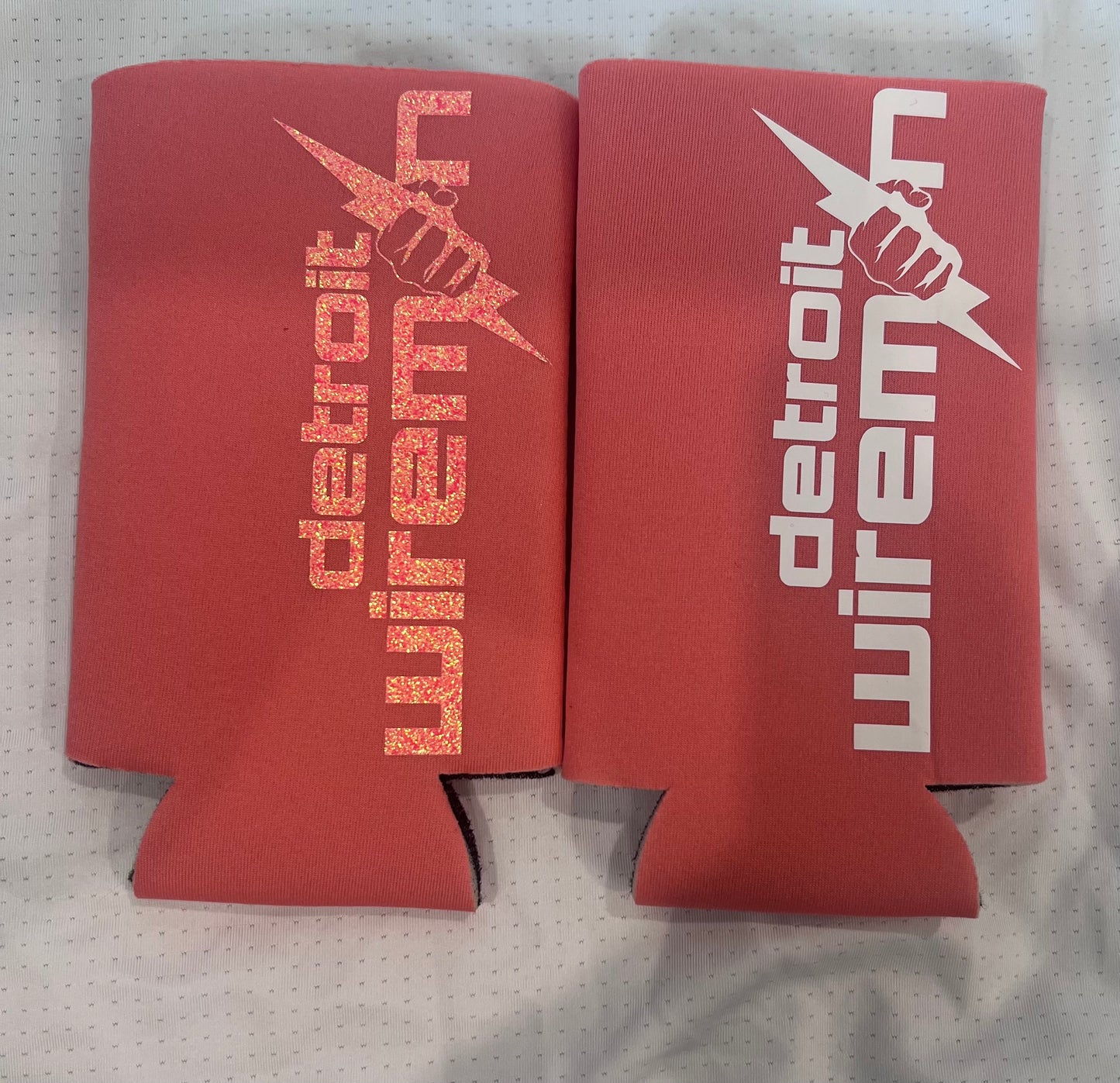 Detroit Wiremen Slim Foam Koozie