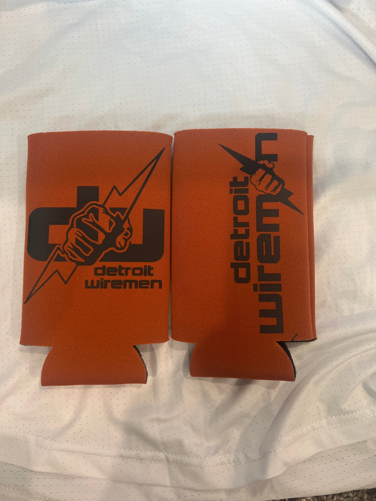 Detroit Wiremen Slim Foam Koozie