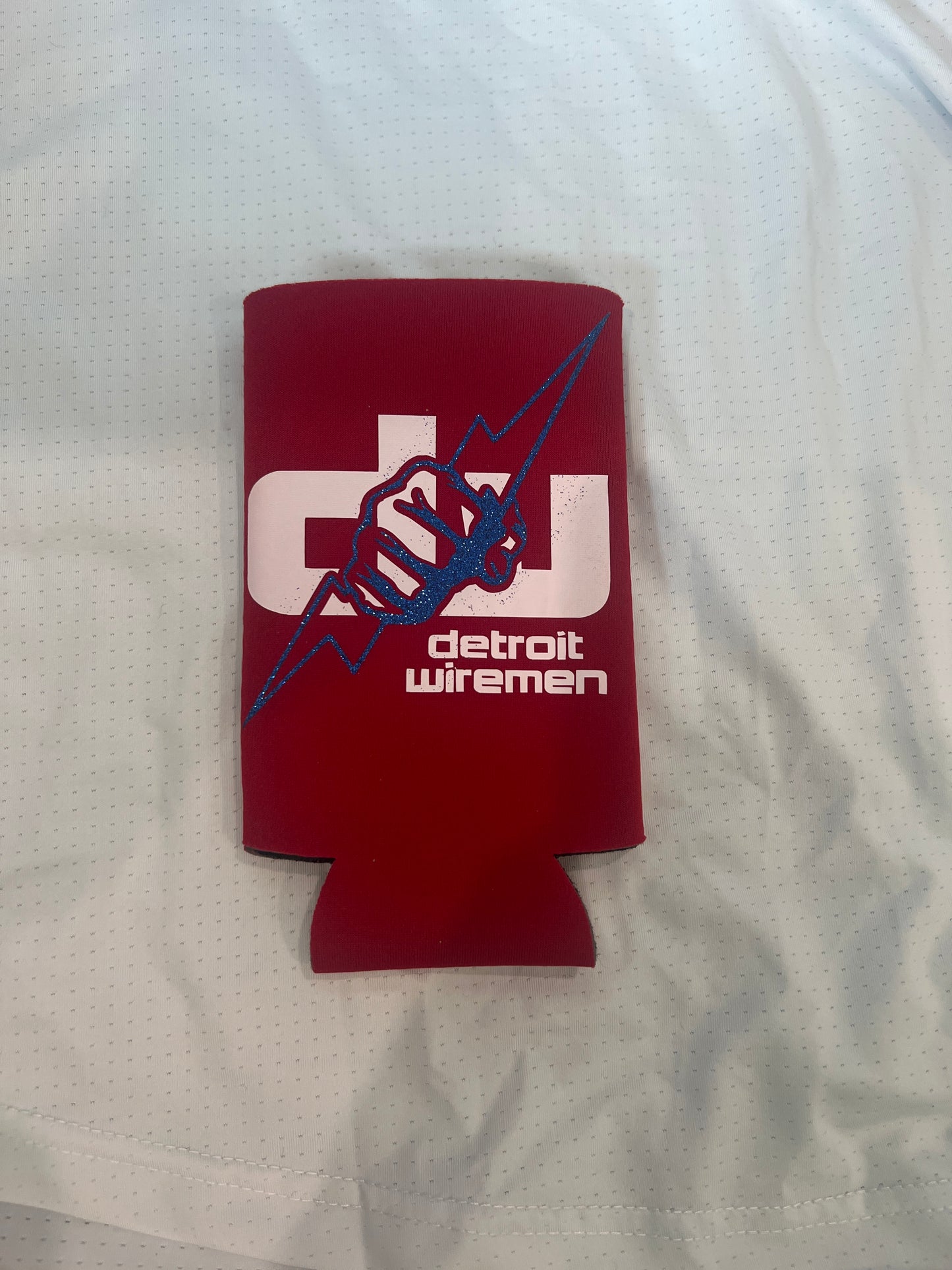 Detroit Wiremen Slim Foam Koozie